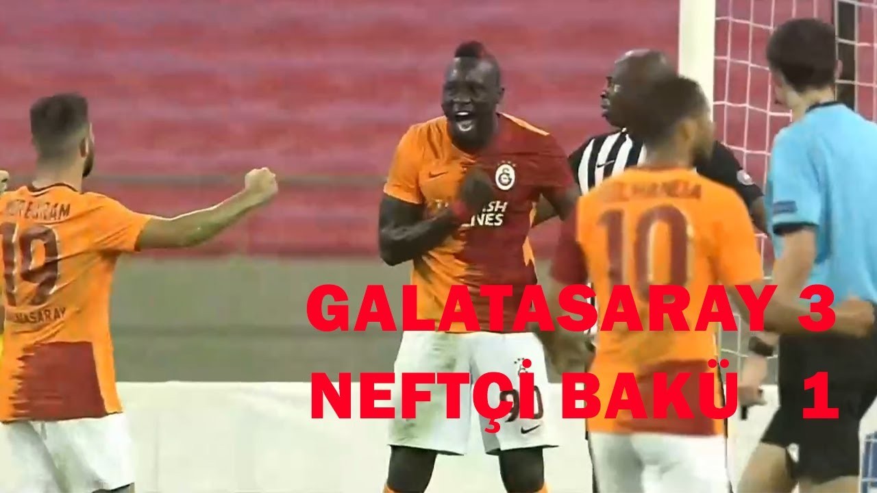 Galatasaray 3 - 1 Neftçi Bakü MAÇ ÖZETİ VE GOLLERİ (UEFA Avrupa Ligi 2. Ön Eleme Turu)